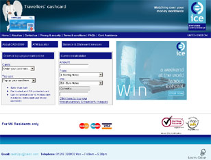 Cash2go home page image