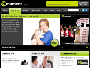 PRmoment home page image